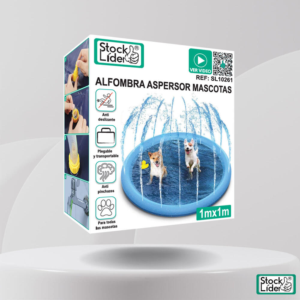 Tapete aspersor para animais de estimação