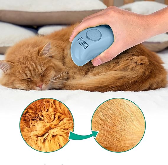 Conjunto Premium 3 em 1 para o Cuidado dos Animais de Estimação ( azul claro )