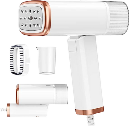 Plancha de vapor plegable portátil para uso seco y húmedo.