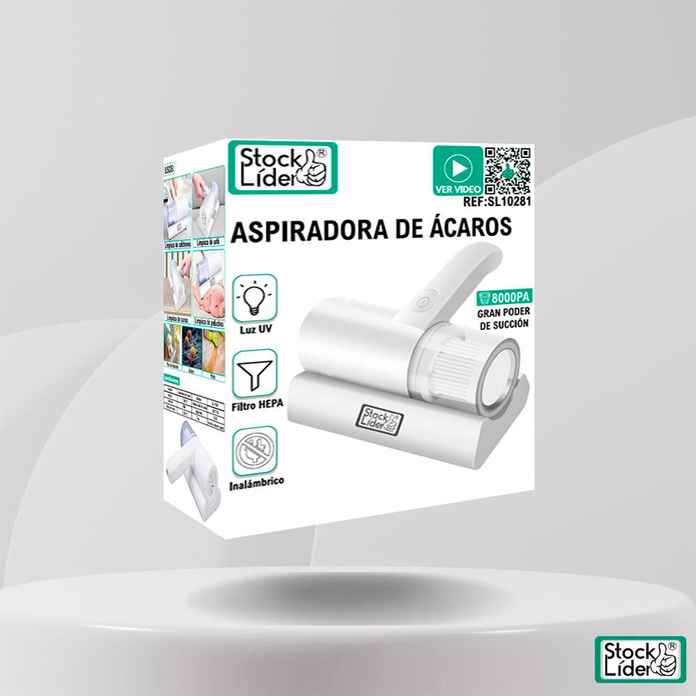 Aspiradora antiácaros de 8000 PA