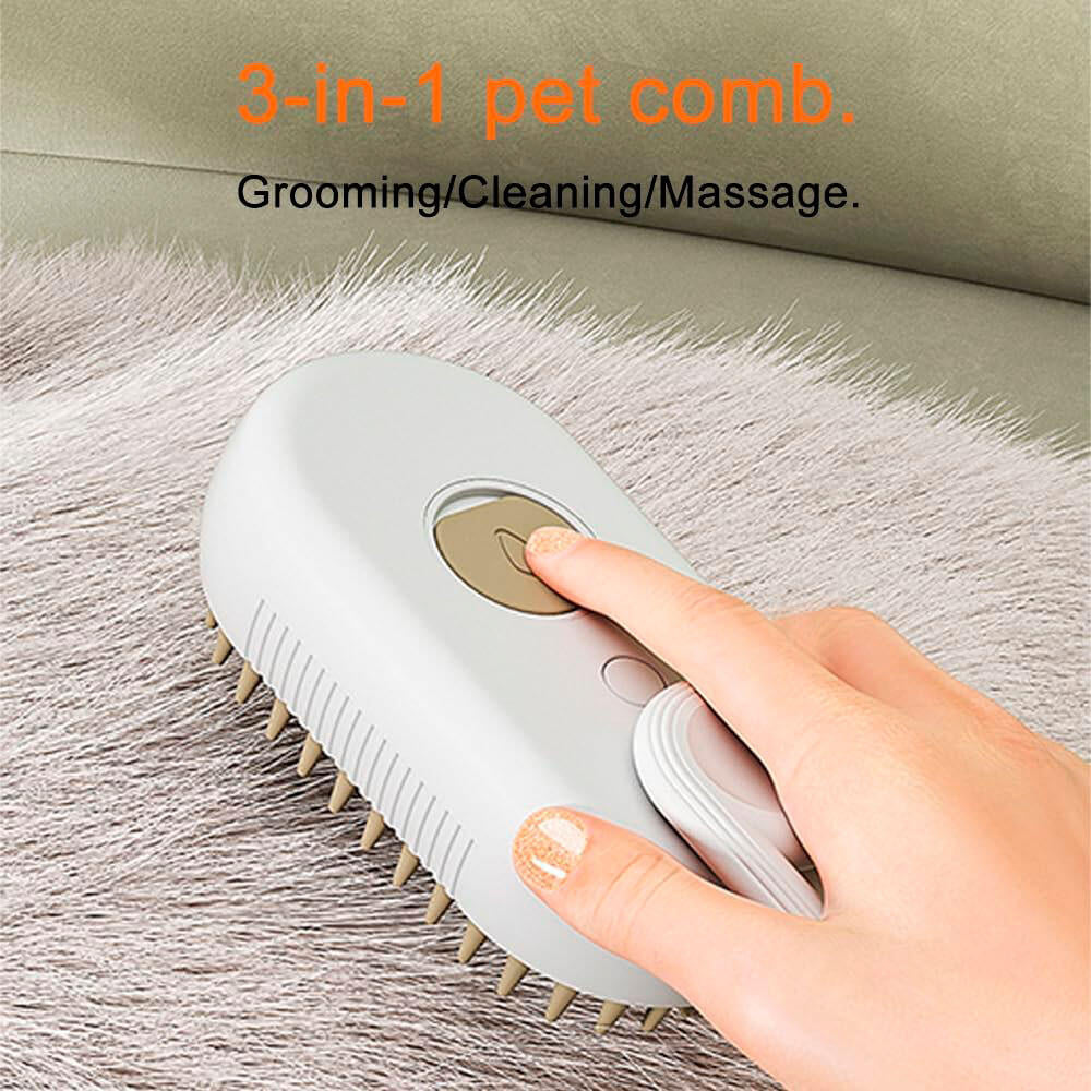 Cepillo de vapor para mascotas (paquete de 2)