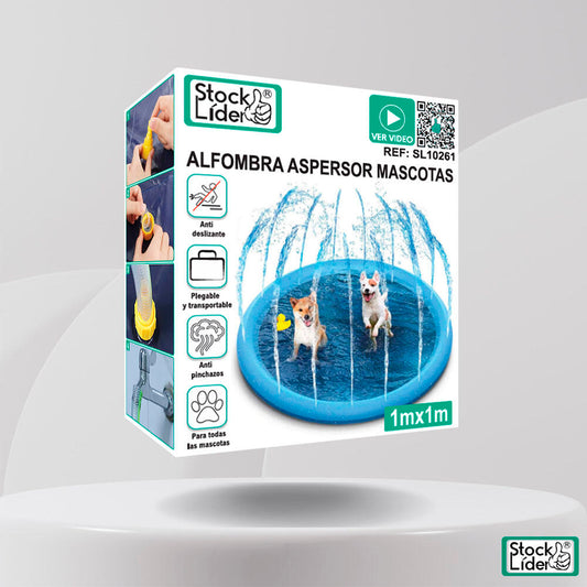 Tapete aspersor para animais de estimação
