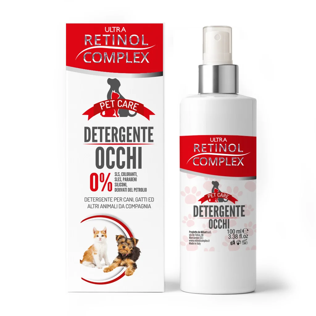 Limpiador de ojos para mascotas 100 ml – Complejo de retinol